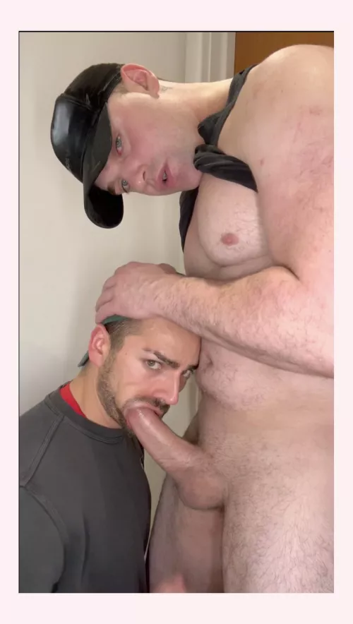 Sometimes I like getting my cock sucked too