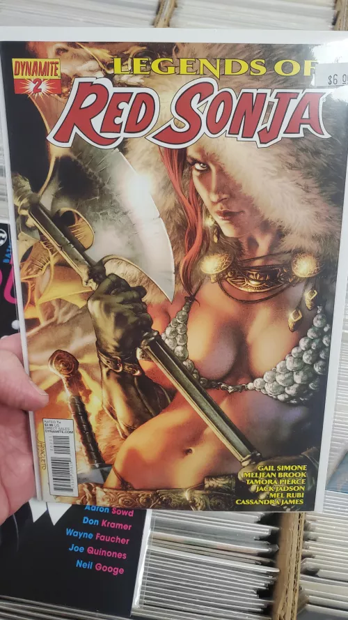 Sonja's ongoing 50+ plot [Legends of Red Sonja #2]