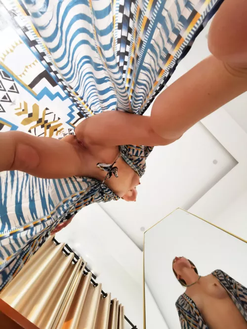 Stick your head under the hem of my dress. You'll enjoy it!