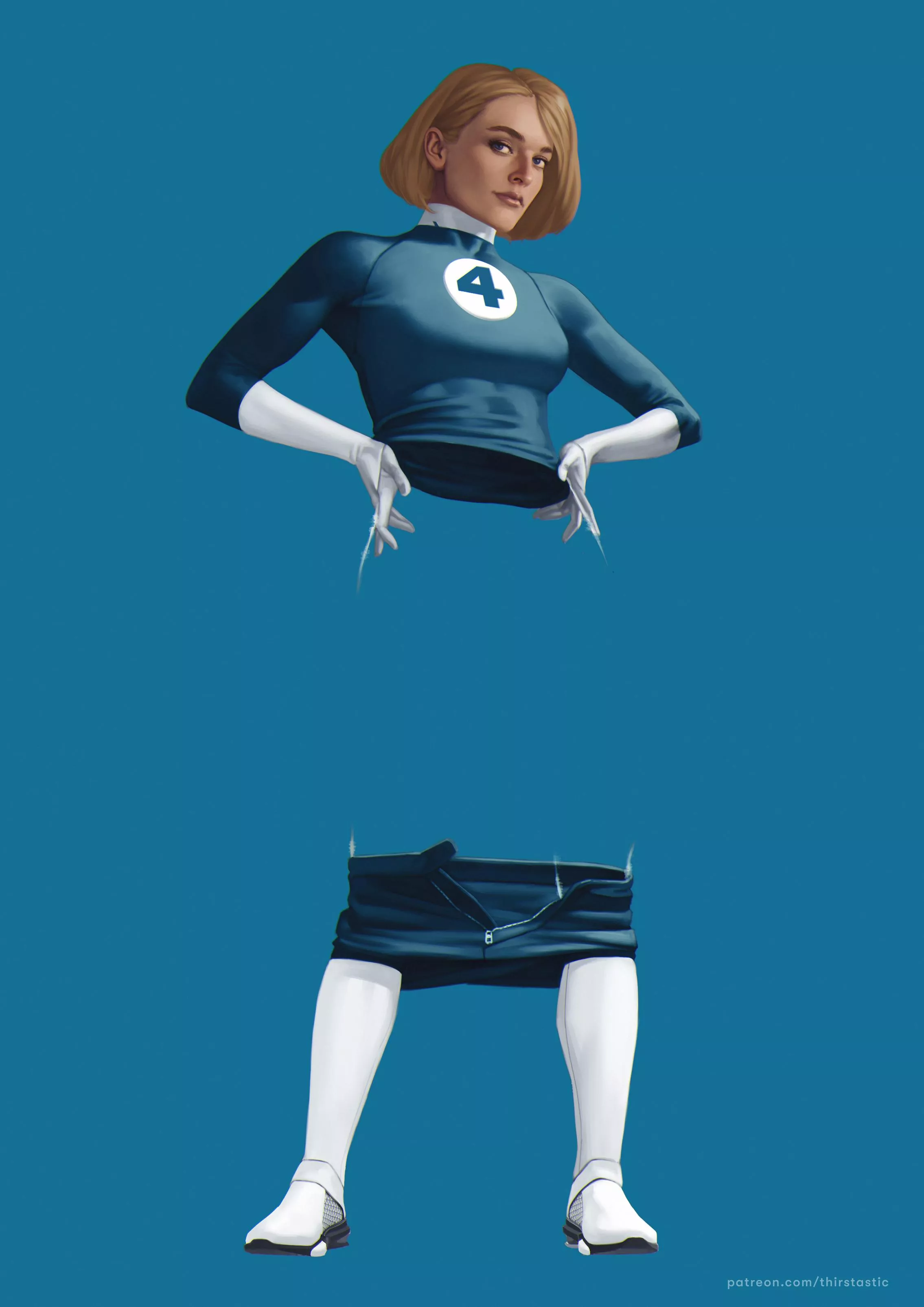 Sue Storm... BOTTOMLESS!! (thirstastic1) [FANTASTIC FOUR]