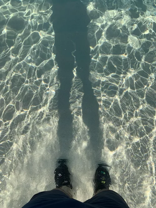 the blue on the beaches of Venezuela