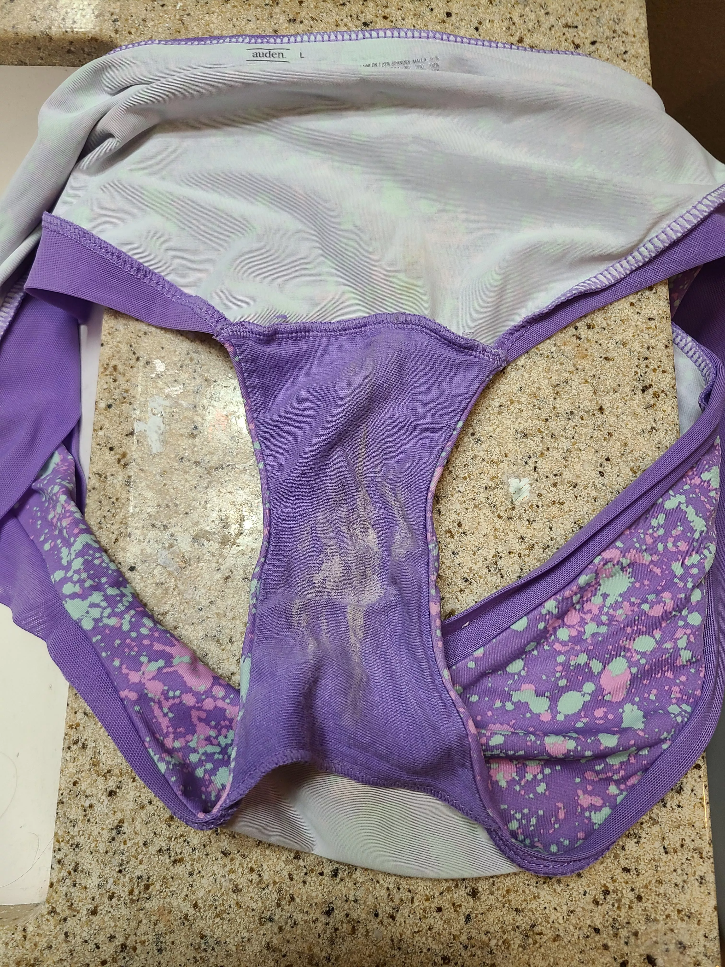 Would you want to stuff these in your mouth? Or maybe use the gusset!