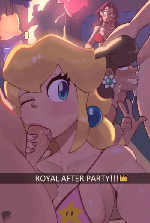 A beautiful royal party