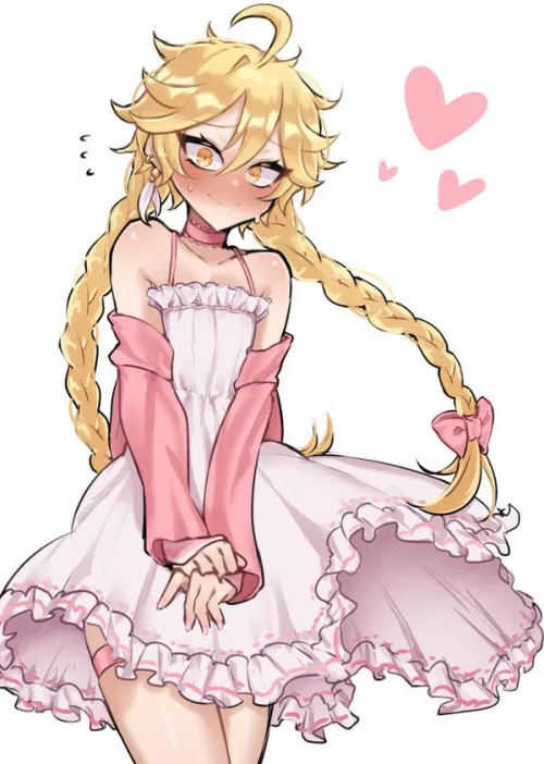 Aether was meant to be in a dress~