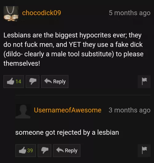 Getting rejected by a lesbian