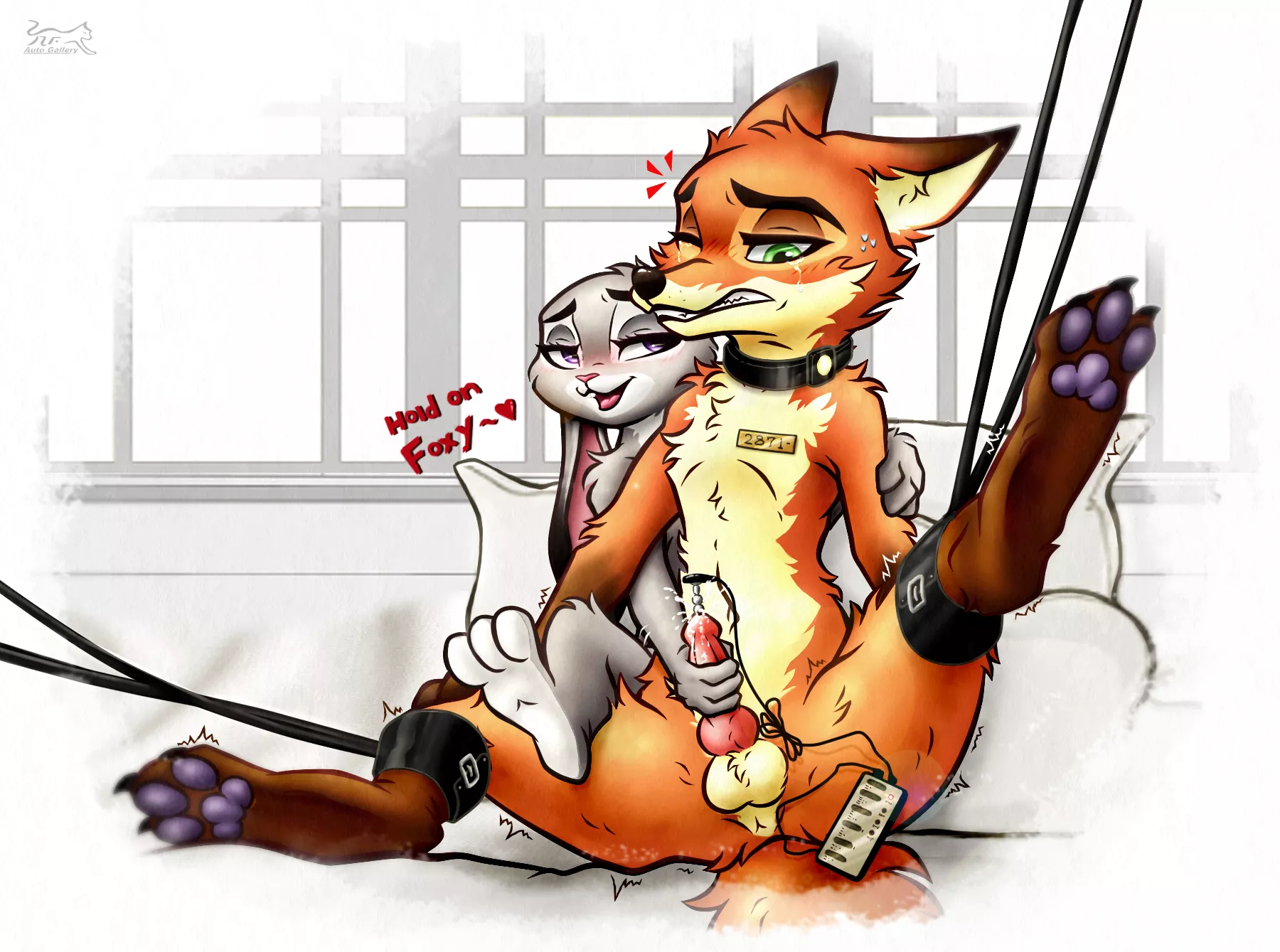 Hang on Foxy~ (nightfury2020)