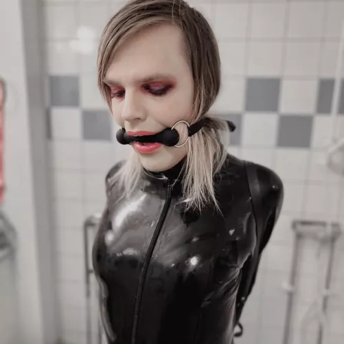 I like bit gags because you can kind of speak through them but you sound utterly pathetic... and kind of cute!