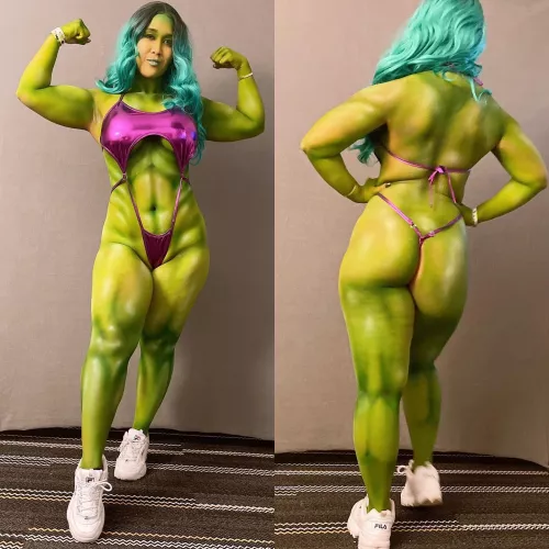 She-Hulk from Marvel Comics by Mishamai