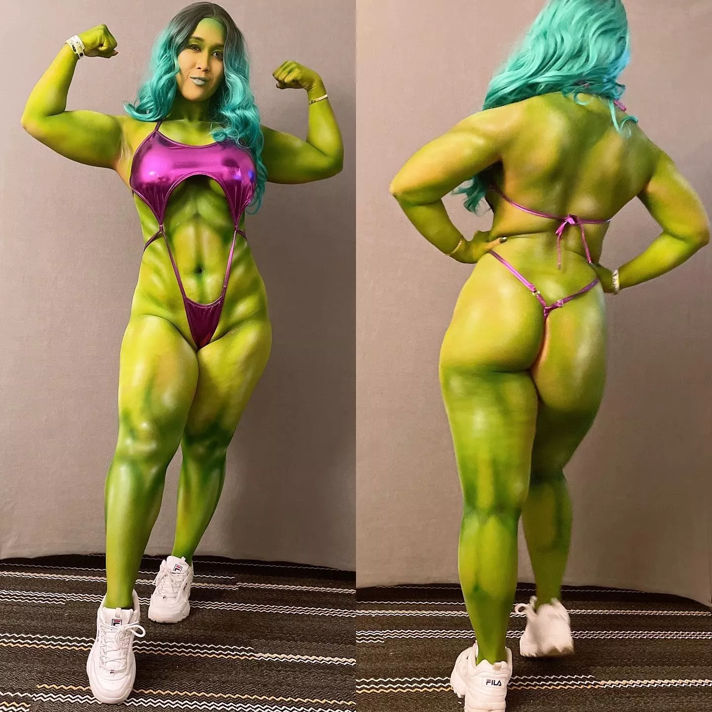 She-Hulk from Marvel Comics by Mishamai