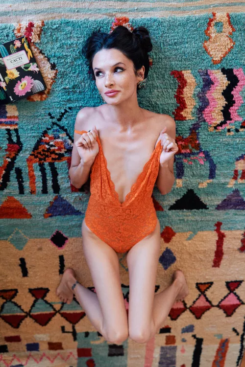 Thigh gap from above. Sometimes you've gotta shift your perspective. ;)