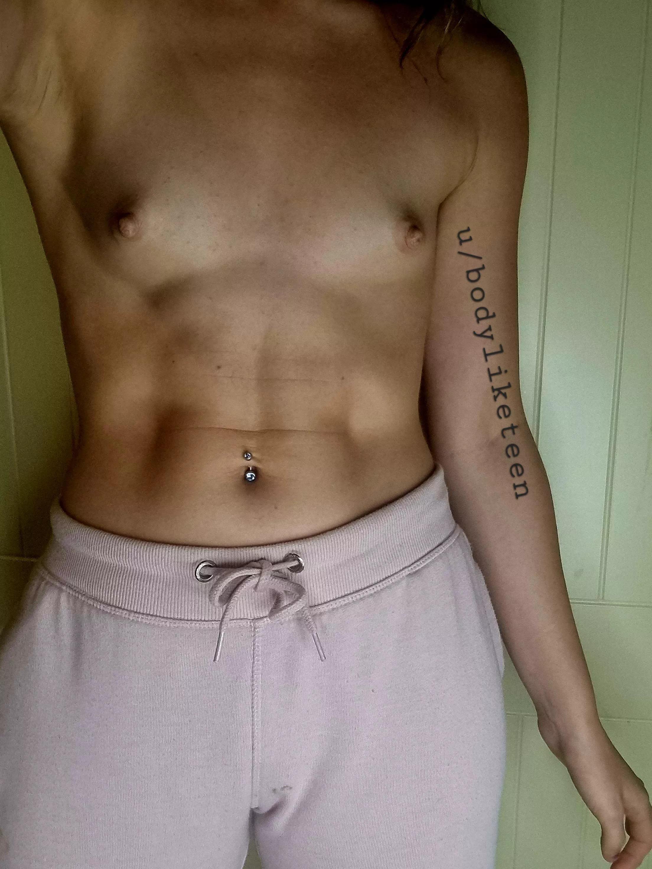 Totally flat. What do you think? Be honest please <3