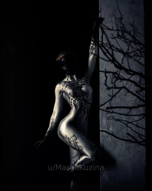 Acrylic bodypaint by Theabstracter on me