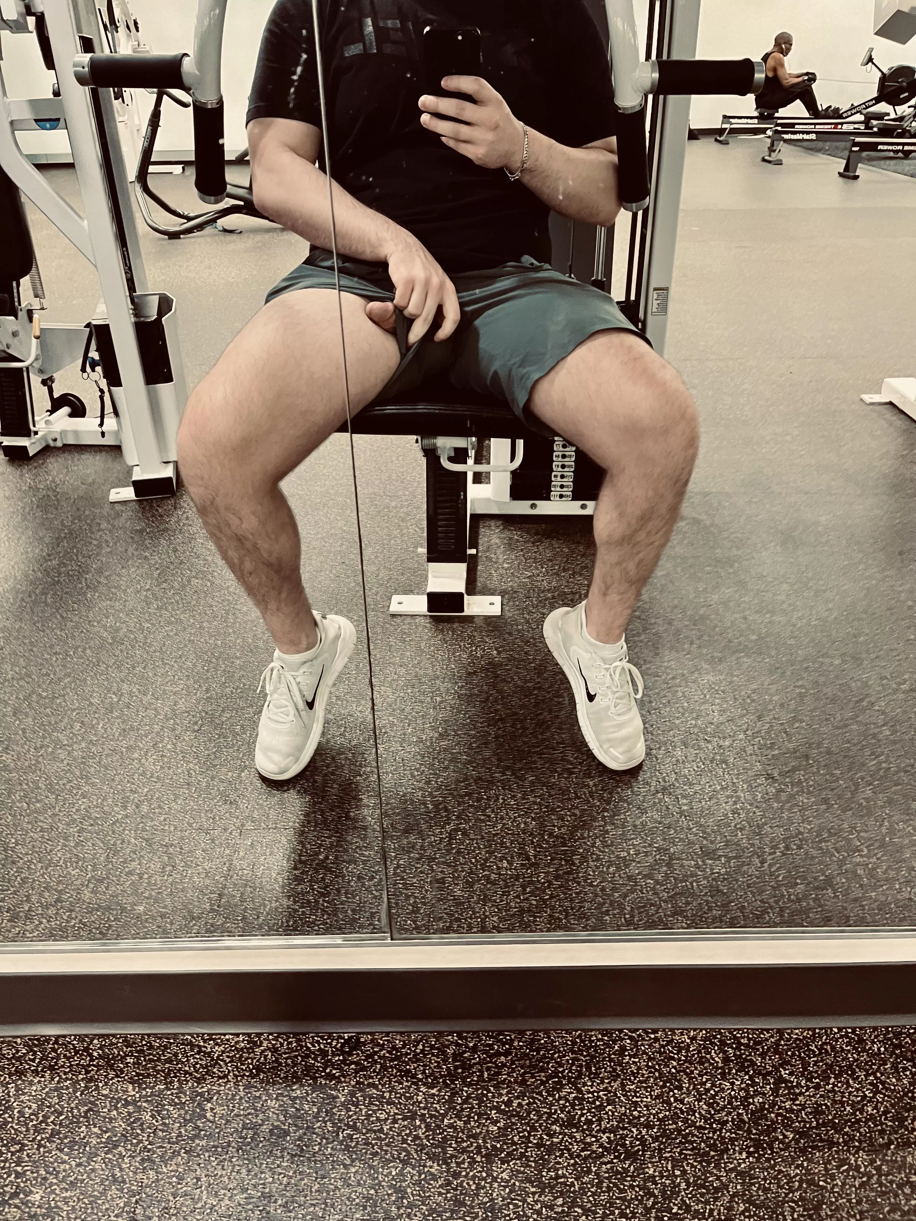 At the gym