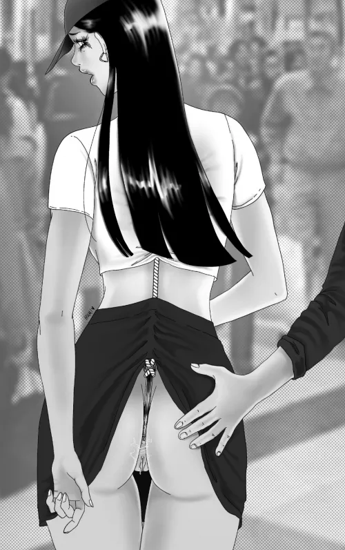 Blackmailed into wearing an anal hook