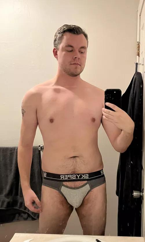 Changing into something more comfortable…