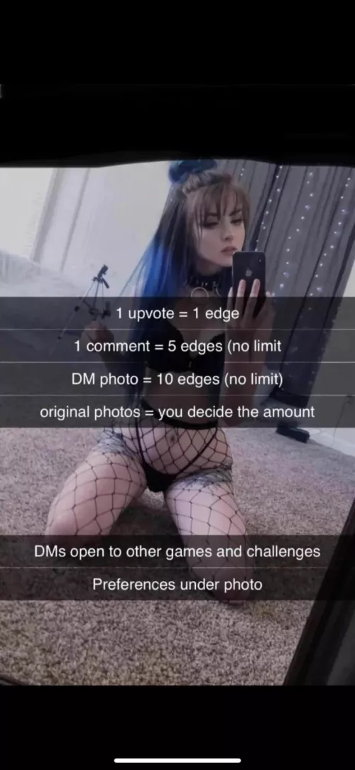 Edging make me go dumb