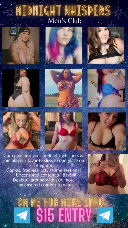 Horny? We are too! Don’t leave us wet and waiting