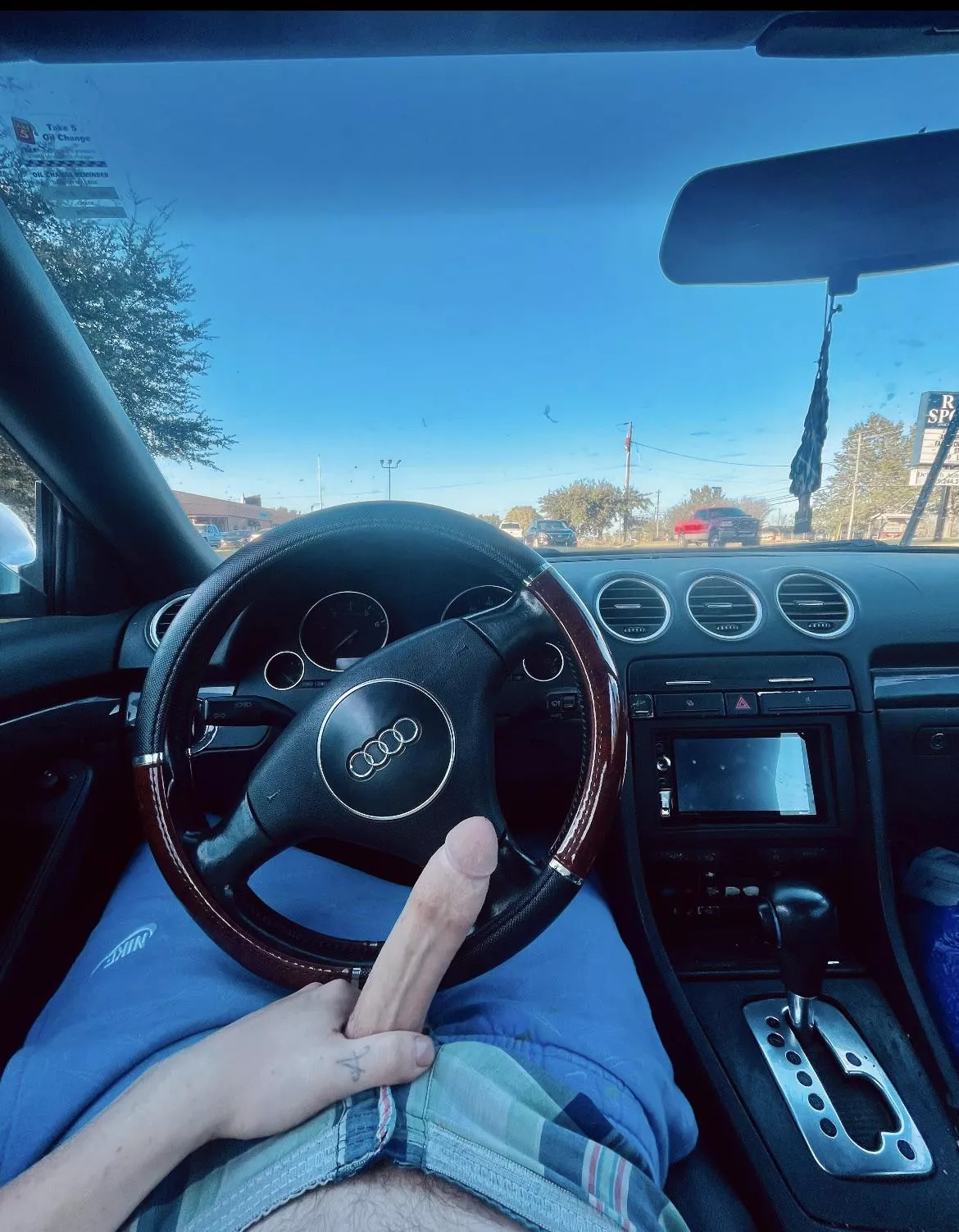 Just a boy on a drive ;)