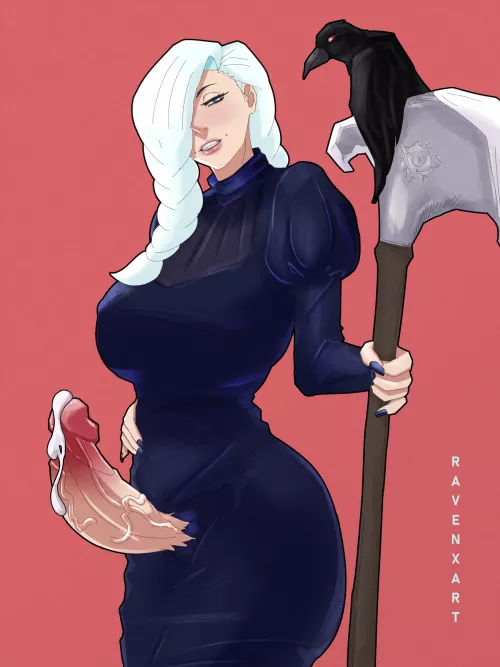 Mei mei's new cursed technique - Sukuna's going to have a really hard time (art by me)