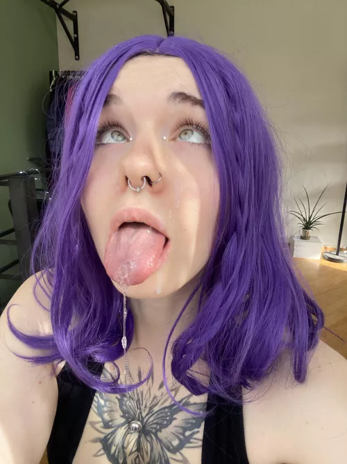 Perfect ahegao for practice aimshot