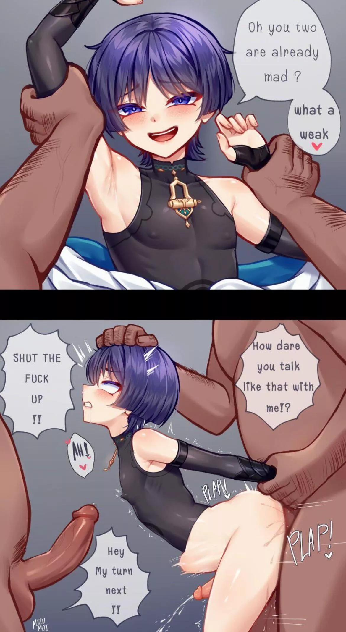 Purposely making him mad 🤭