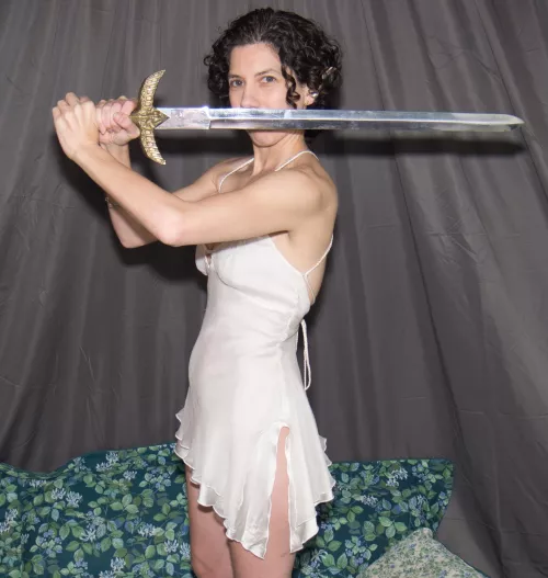 The sword is the only armor I need