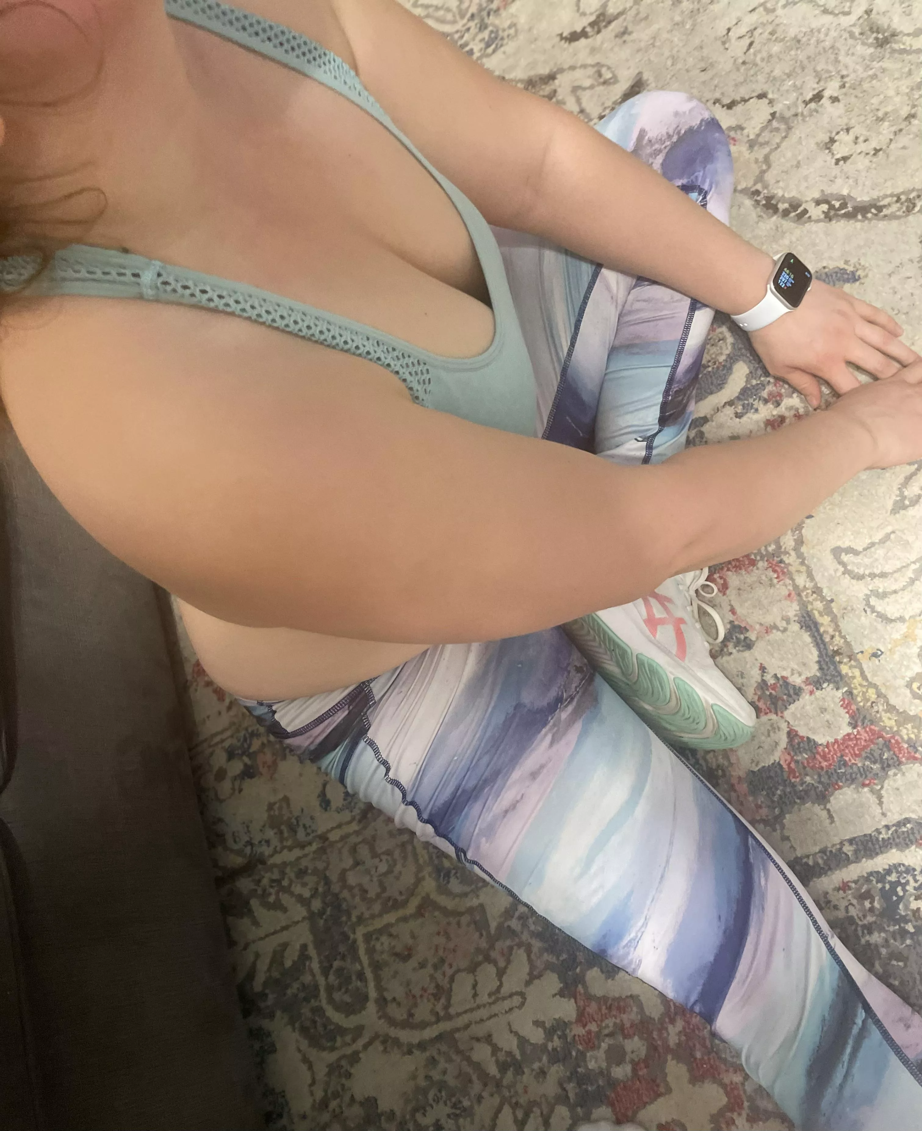 Time to relax after a workout session