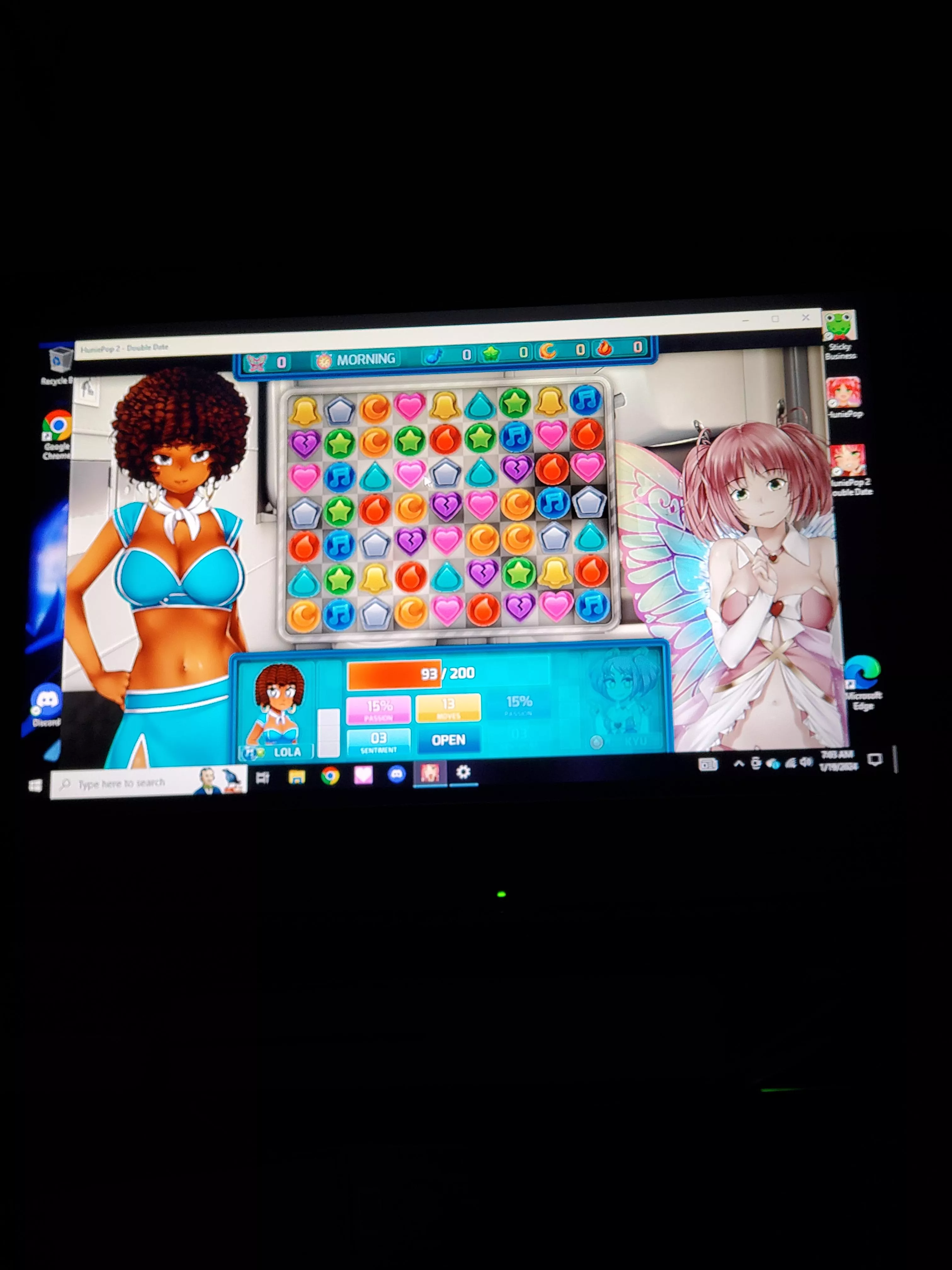 Unable to progress past a date