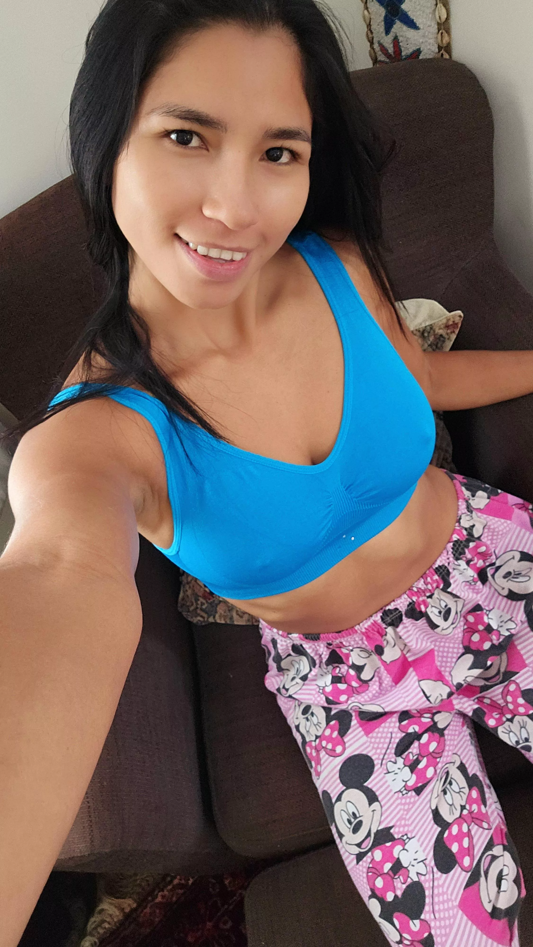 Wearing my very comfy bra today!