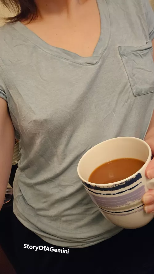 Work from home day, coffee and a tee