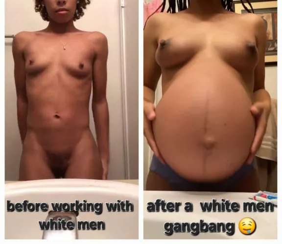 You be to turned on knowing i was getting bred behind your back to say anything