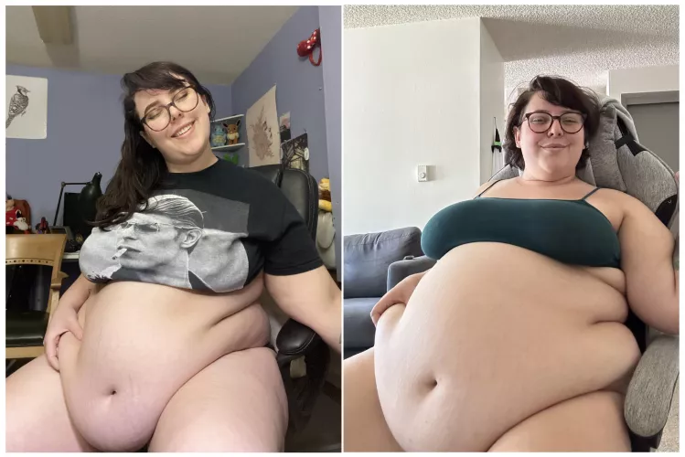 Dec. 2020 vs Oct. 2023 ✨even chonkier✨