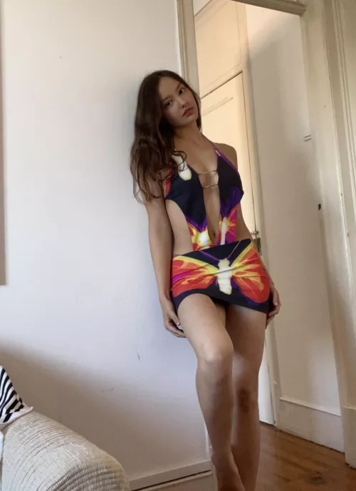 I call this my easy access dress :p