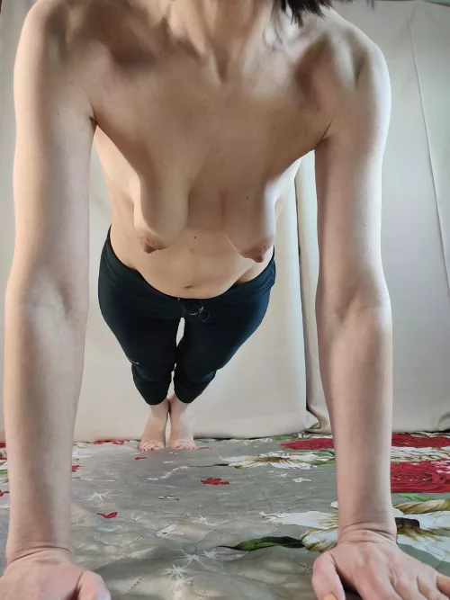 I love playing with holes after I finish this exercise