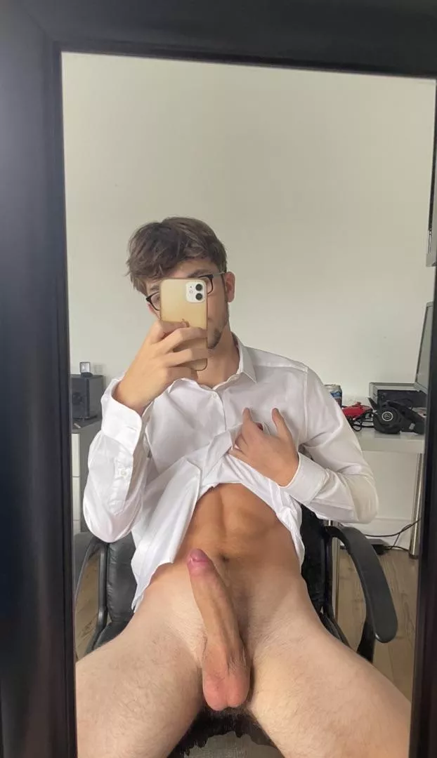 Just got back from work, why don’t you suck it or maybe even ride it?