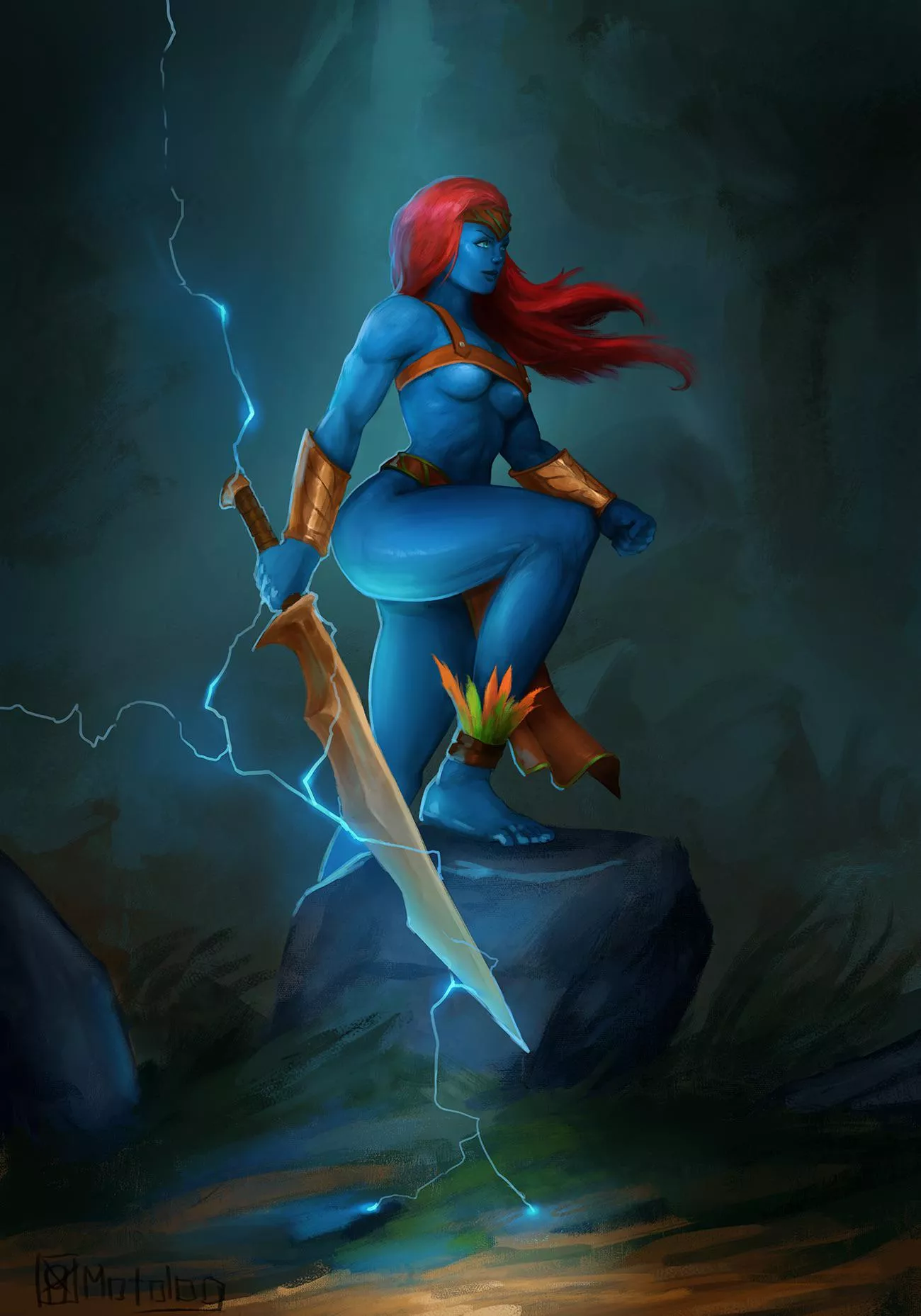 [OC] [ART] bone sword