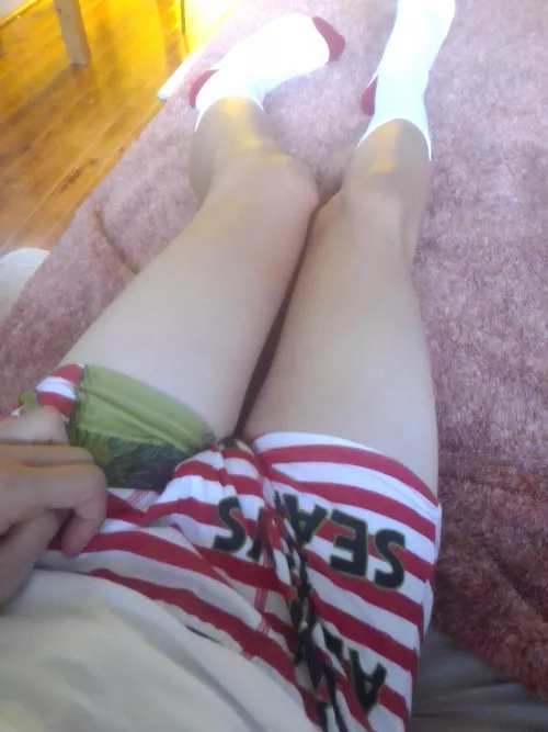 rest your head on my thighs 😊