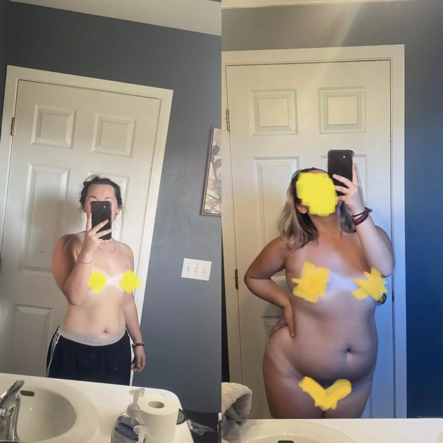 This was 6 months ago compared to today..😅