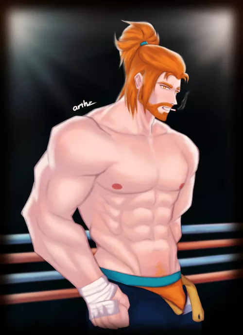 Thomas [OC] 🥊 (art by me, Tw: @arthz05)