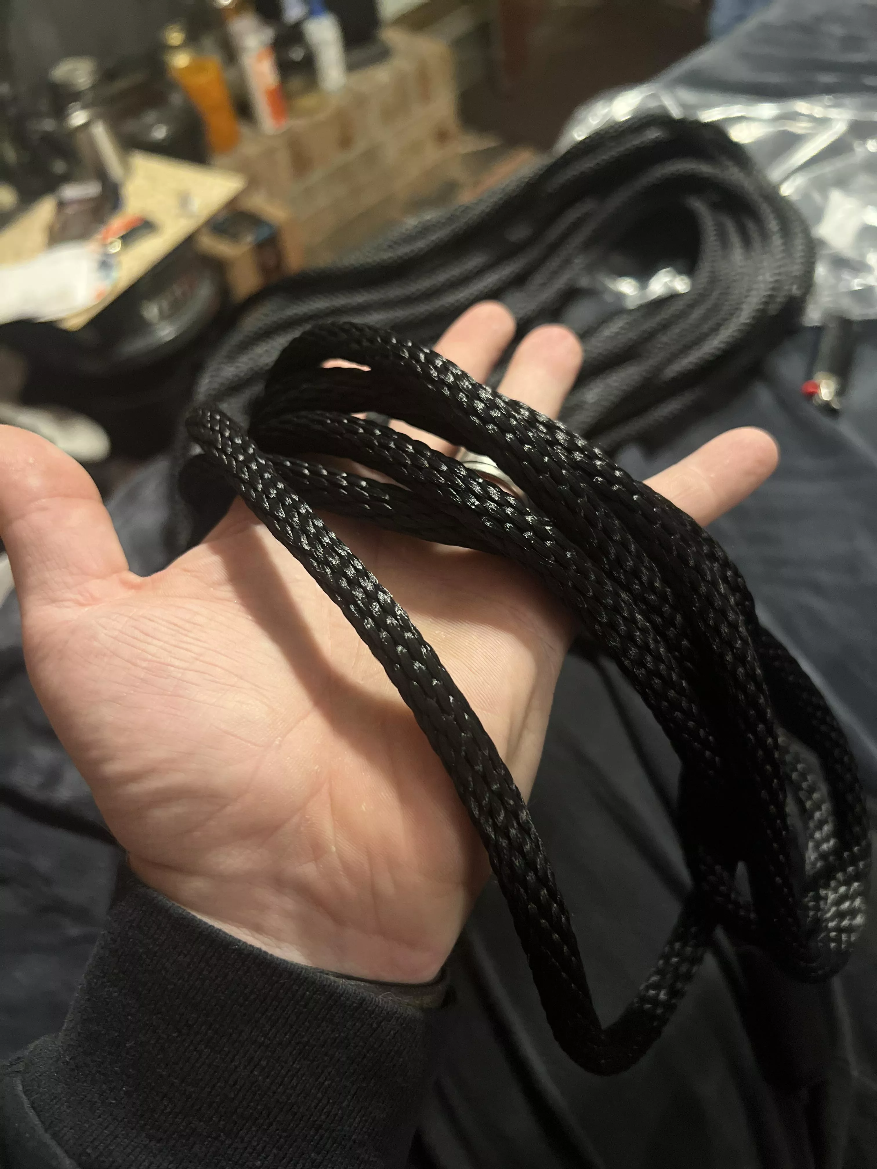 What size sections would you make out of 100’ of 3/8”