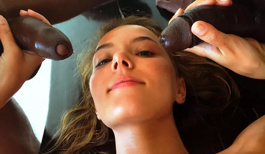 Which one did she go all the way with?