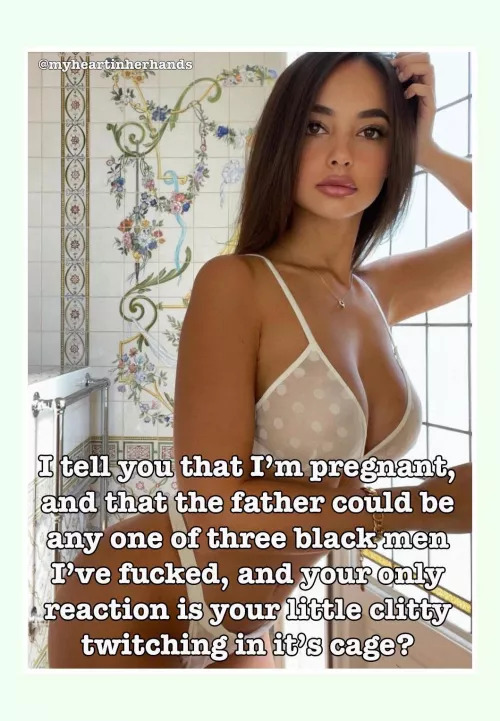 And sme thought you’d be angry or upset..!