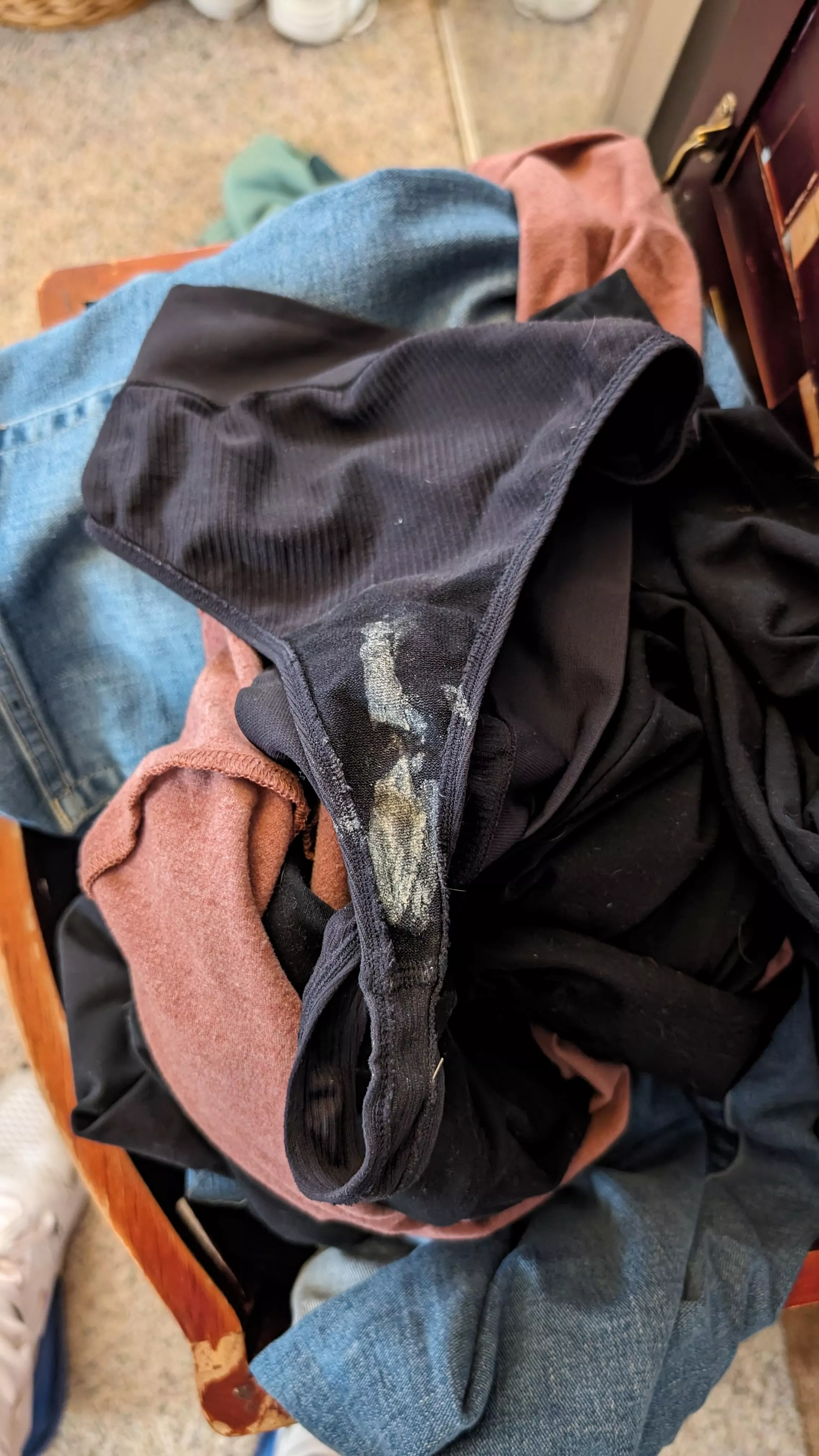 Another pair from the wife...she's always wet!