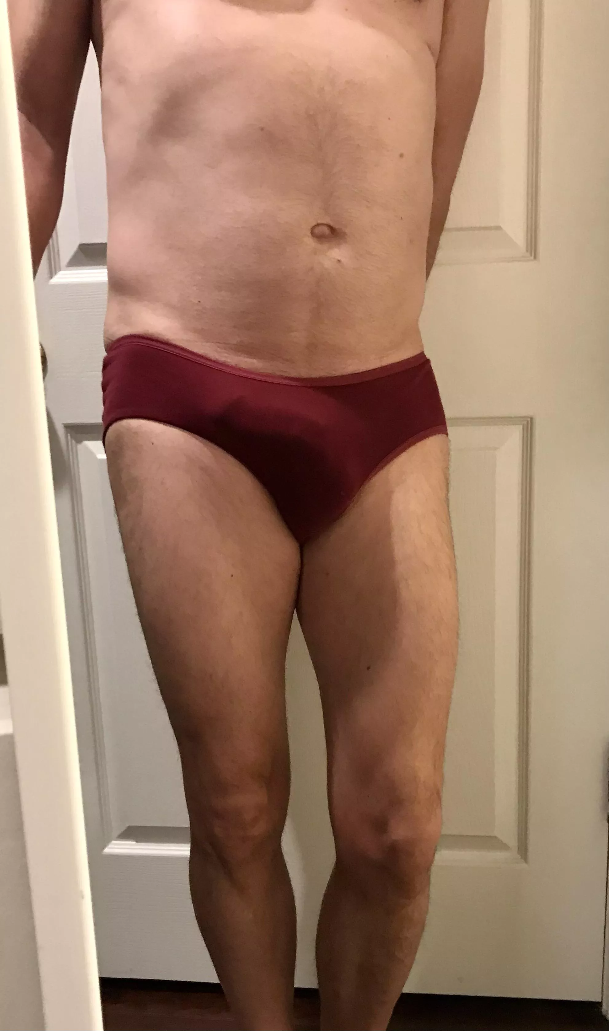 Red panties for me tonight ❤️