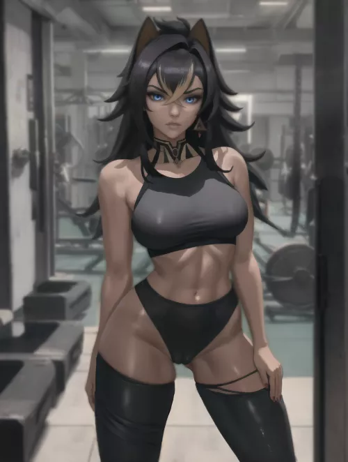 Sporty Dehya [Genshin Impact]