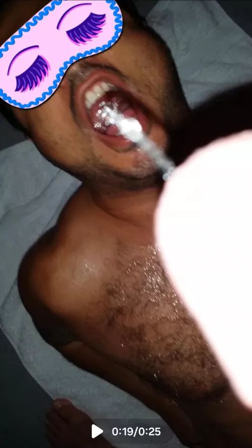 Straight into my mouth 😛