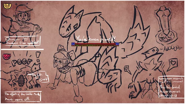 WIP - Mizu x Lunagaron / This was planned as a comic but I decided to animate it instead!