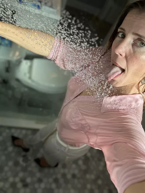 Finally quenched my thirst ….🚿