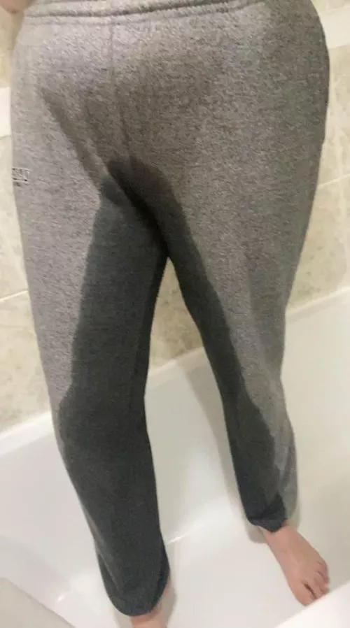 Got a little too comfy and had an ‘accident’🙈