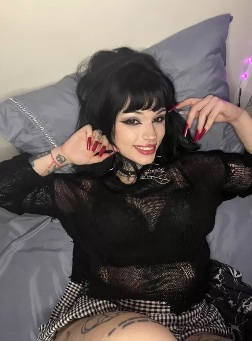 how many dicks do you think i've taken with this skirt on